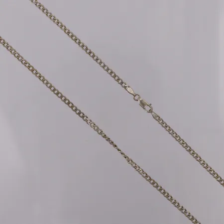 Kedja Pansar längd 45cm, bredd 2,9mm, Italy silver 925/1000 Vikt: 7,4 g