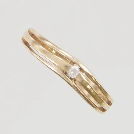 Ring stl18 bredd:3-4,8mm 14K 2,7g.