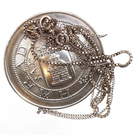 Diverse silver 800-925/1000 silver. Vikt: 17,6 g