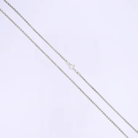 Halskedja 51,5cm bredd 2mm 925/1000 silver Vikt: 7 g