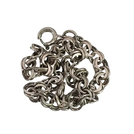 Armband Bismarck silver, missfärgad/defekt Vikt: 6 g