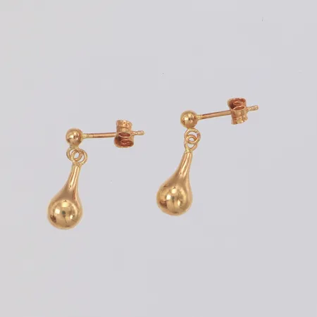 Örhängen droppar, längd 17mm, bredd 5,7mm, 18K Vikt: 1,1 g
