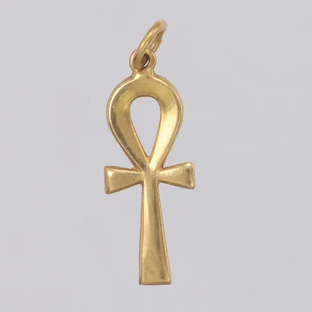 Hänge Ankh längd 25mm, bredd 8,6mm, 18K  Vikt: 1,2 g