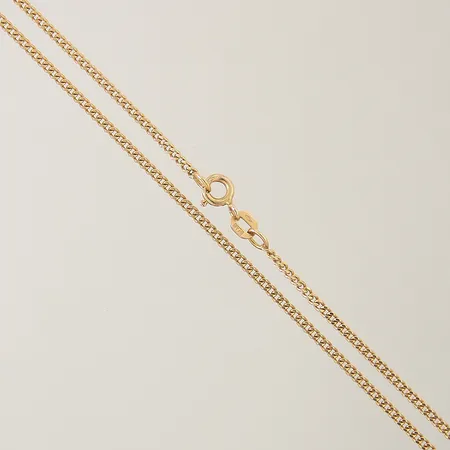Kedja Pansar Guldfynd längd 47cm bredd 2mm 18K Vikt: 5,3 g