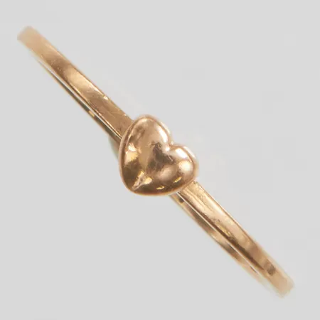 Ring hjärta Isabel Lennse stl:16½, bredd 1-3,5mm, 14K Vikt: 1,1g Vikt: 1,1 g