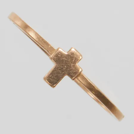 Ring kors Isabel Lennse stl:18½, bredd 1-6mm, 14K Vikt: 1,4g Vikt: 1,4 g