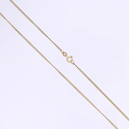 Halskedja pansar 40,5cm bredd 2mm 18K Vikt: 5,1 g