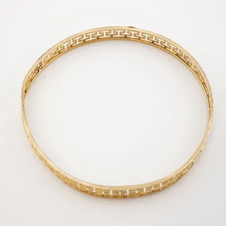 Armring, Ø70mm, bredd 7,5mm, 18k Vikt: 9,4 g