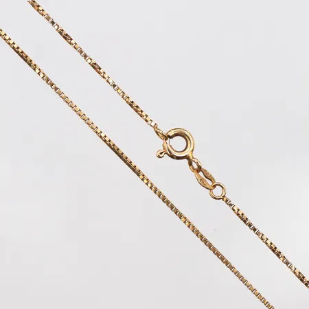 Kedja Venezia, längd:41cm, bredd:0,8mm, 18K Vikt: 2,3 g