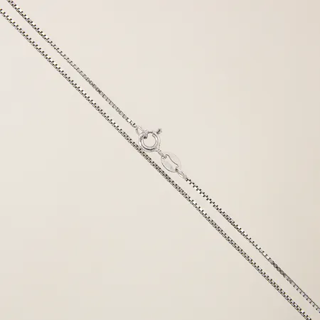 Kedja Venezia ställbar längd 40,5-45cm bredd 0,9mm silver 925/1000 Vikt: 2,7 g