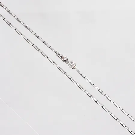Collier längd 39cm bredd 3,3mm silver 830/1000 Vikt: 14,2 g