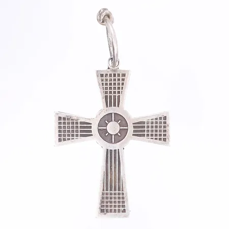 Hänge kors 107x60mm 925/1000 silver Vikt: 76,6 g