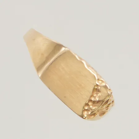 Ring stl:19 bredd:2-7,7 mm 18K 3,4g.
