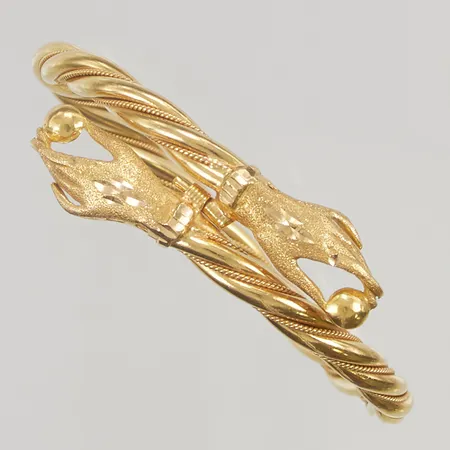 Armring öppningsbar 60mm bredd:5,6-18mm 21K 37,0g.