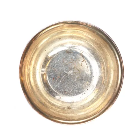 Silver skål, Ø6cm, höjd:3cm, gravyr,  830/1000 silver. Vikt: 46 g