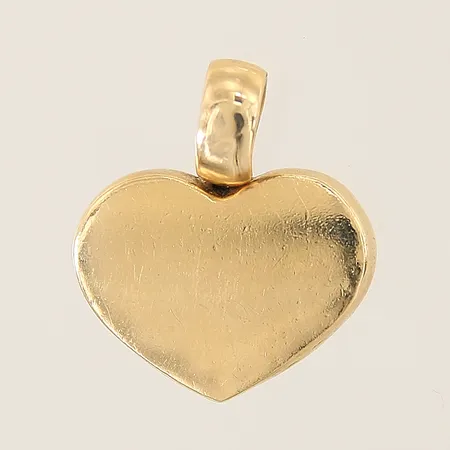 Hänge hjärta med genombruten dekor 22x20mm 18K Vikt: 6,1 g