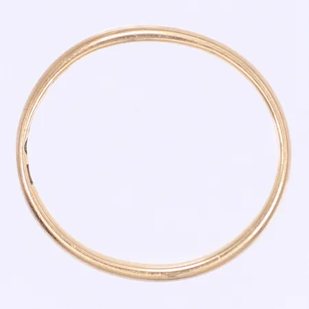 Ring slät stl:18½ bredd 2mm 18K Vikt: 2,5 g