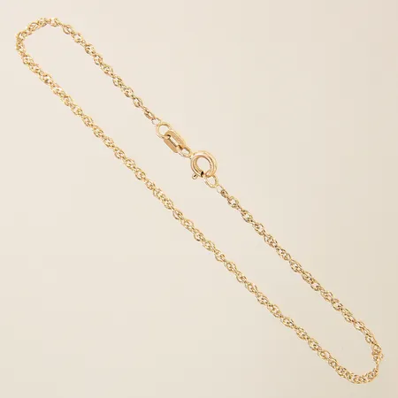 Armband GHA längd 18,5cm bredd 1,7mm 18K Vikt: 1,3 g
