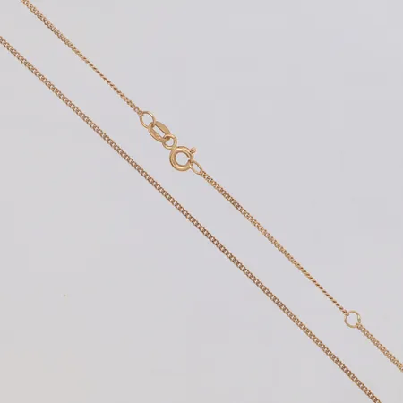 Kedja Pansar längd 38-42cm, bredd 1,2mm, 18K  Vikt: 2,4 g