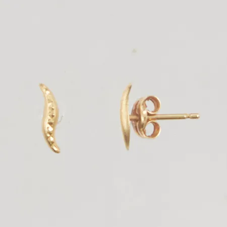 Örhängen 9mm 18K 0,4g.