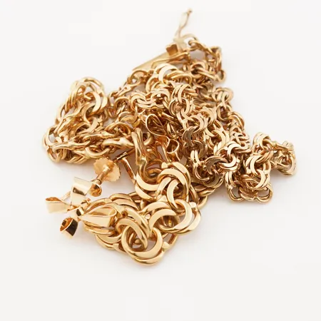 Diverse guld, 18k Vikt: 38,1 g