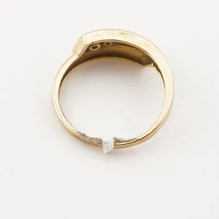 Ring, defekt, 18k Vikt: 2,6 g