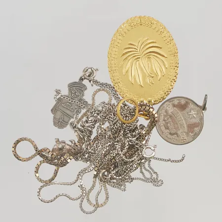 Diverse silversmycken, s830-92571000 45,5g.