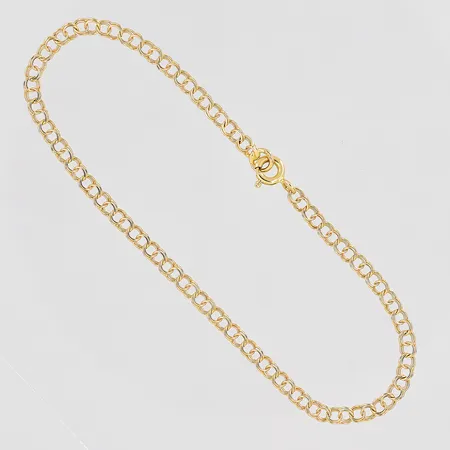 Armband Bismarck längd 19cm bredd 2,9mm 18K Vikt: 2,2 g