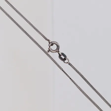 Kedja Pansar längd 36cm, 1mm, 925/1000 silver Vikt: 1,5 g