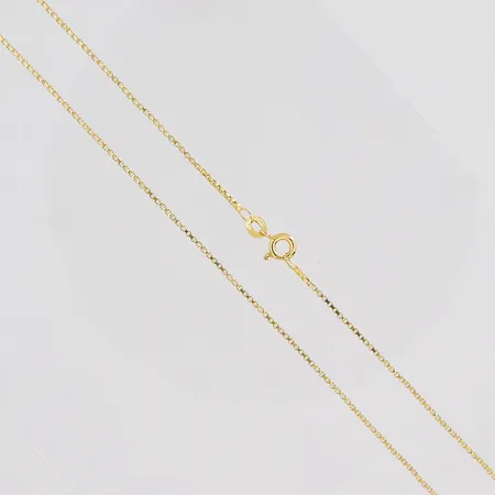 Kedja Venezia längd 48cm bredd 1,1mm 18K Vikt: 4,6 g