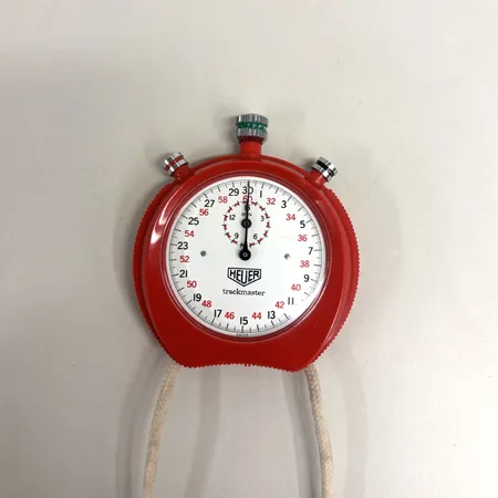 Stoppur Tag Heuer trackmaster, visst ytslitage