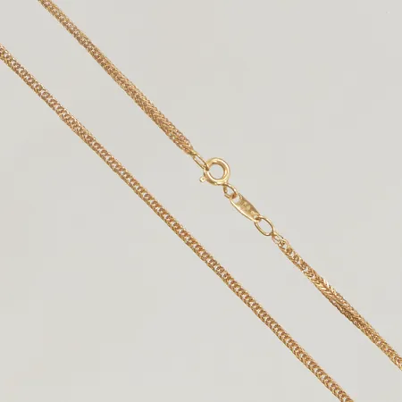 Kedja skador finns 55,5cm bredd:1,6mm 18K 8,0g.