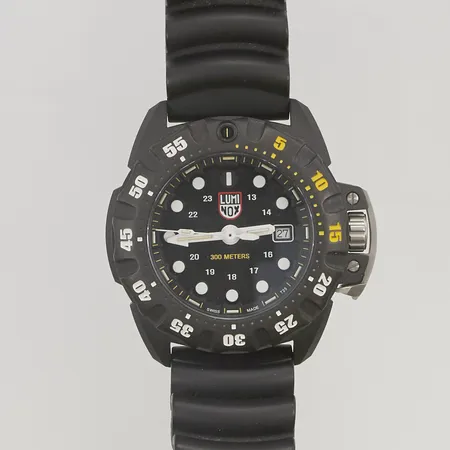 Herrur Luminox, 45mm Quartz Deep Dive 300m, refnr: XS.1550, tillbehör, box. 