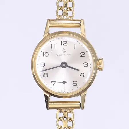 Damur Certina 17cm Ø21mm boett i 14K länk i 18K Bruttovikt: 17,7g