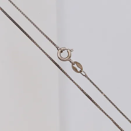 Kedja Venezia längd 39cm, bredd 0,9mm 925/1000 silver Vikt: 1,6 g