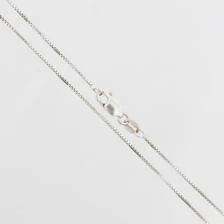 Kedja Venezia längd 36,5cm, bredd 1mm, silver 925/1000.  Vikt: 1,7 g