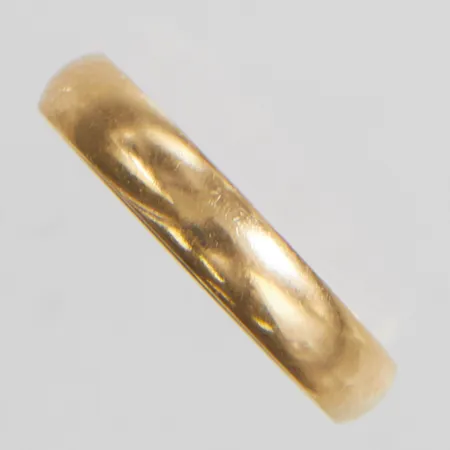 Ring slät stl:16, bredd 3,5mm, personlig gravyr, 14K Vikt: 2,6g Vikt: 2,6 g