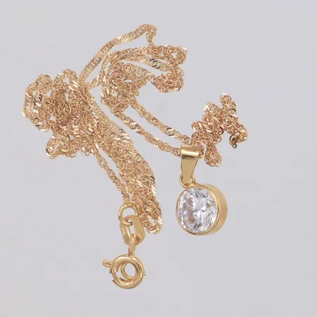 Diverse guld, sten, defekt, 18K Vikt: 2,2 g