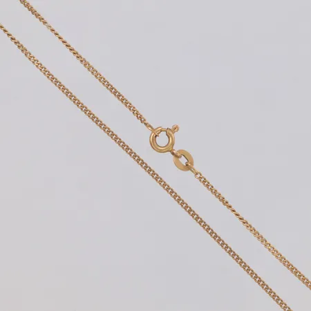Kedja Pansar längd 47cm, bredd 1,3mm, 18K  Vikt: 3,5 g