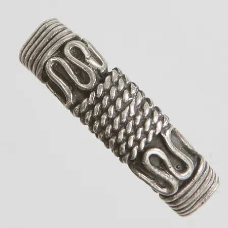 Ring GFAB stl:18, bredd 2,5-6mm, 925/1000 silver Vikt: 4,4g Vikt: 4,4 g