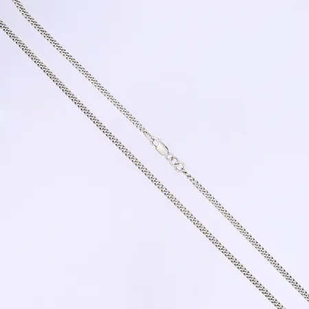 Halskedja pansar 52,5cm bredd 3mm 925/1000 silver Vikt: 13 g