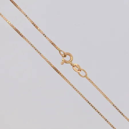 Kedja Venezia längd 38,5cm, bredd 0,8mm, 18K Vikt: 2,3 g