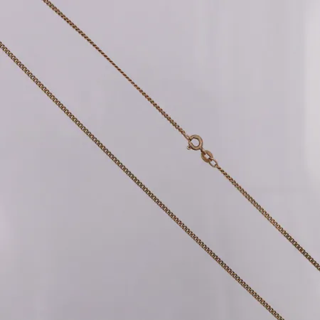 Kedja Pansar längd 53cm bredd 1,7mm, finska stämplar 14K Vikt: 5,1 g