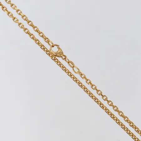 Kedja Ankar längd 59cm bredd 2,6mm buckligt lås 18K.  Vikt: 16,2 g