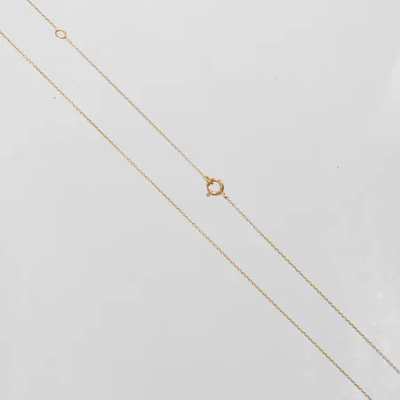 Kedja Ankar längd 46cm, bredd 0,5mm, 18K Vikt: 0,8g Vikt: 0,8 g