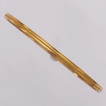 Armring mönsterdekor Ø67mm, bredd 2,8mm, bucklig 21K Vikt: 6,4 g