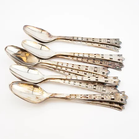 Diverse silverskedar, 830/1000 Vikt: 138,3 g