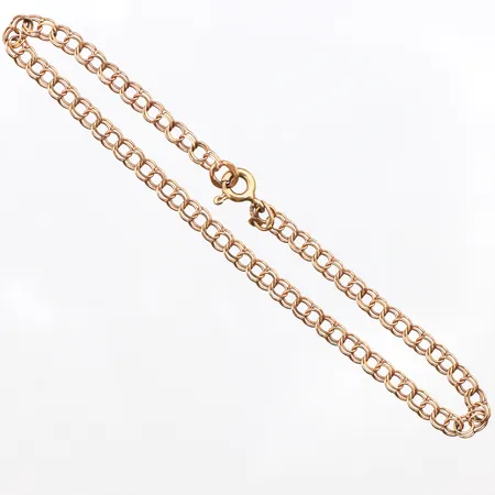 Armband Bismarck, längd:19cm, bredd:3mm, 18K. Vikt: 2,6 g