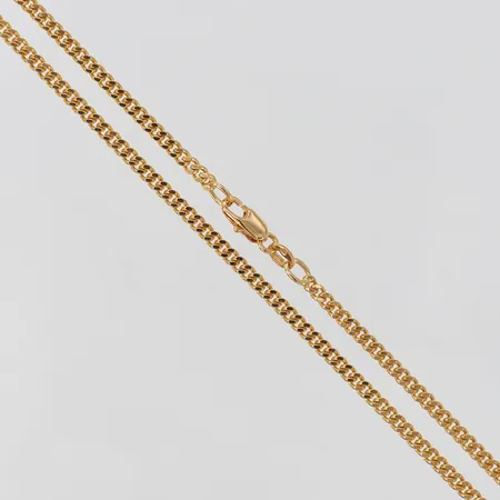 Kedja Pansar Unoaerre längd 50,5cm bredd ca 2mm, 18K Vikt: 11,6 g