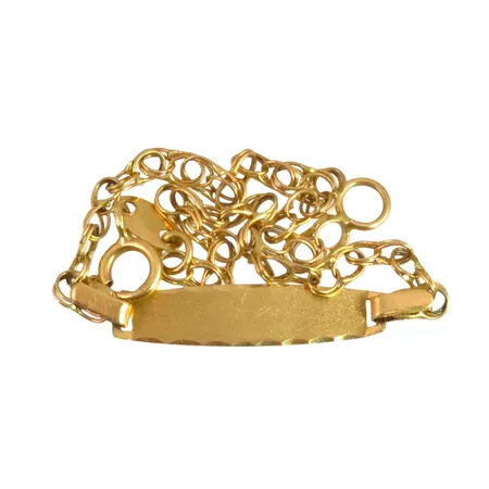 Armband i 18K guld, defekt Vikt: 1,5 g